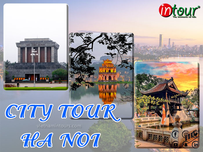 Ho Chi Minh Mausoleum, Ba Dinh Square, One Pillar Pagoda and Temple of Literature