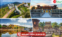 Central Of Vietnam Da Nang - Hoi An - My Son - Hue Tour Package 4 Days 3 Nights (Depart from Ho Chi Minh City)