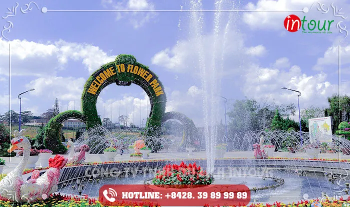 Visit Dalat Flower Park - Dalat - Lam Dong - Vietnam